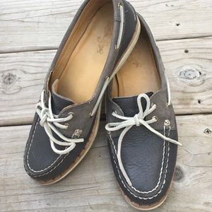 Sperry Top-spider boat shoes gold cup